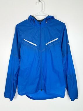 Nike Cyclone Hooded Running Jacket Lightweight 519734